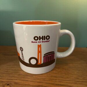 OHIO DUNKIN DONUTS MUG BRAND NEW NEVER USED